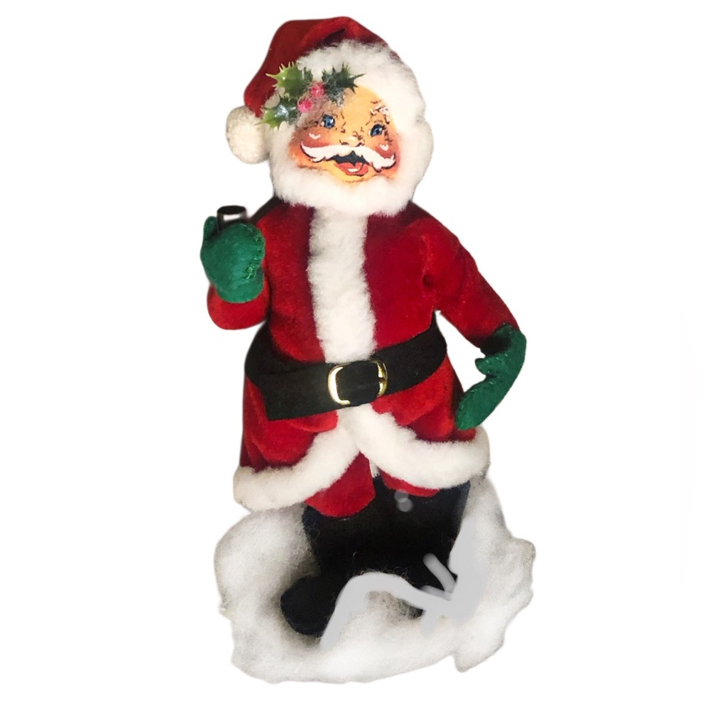 Annalee Vintage 1963 Santa Figurine 8” H